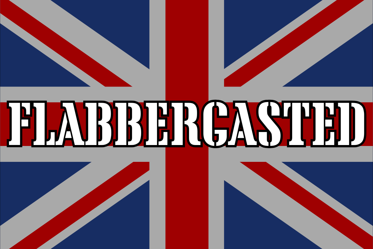 British Slang For Surprised