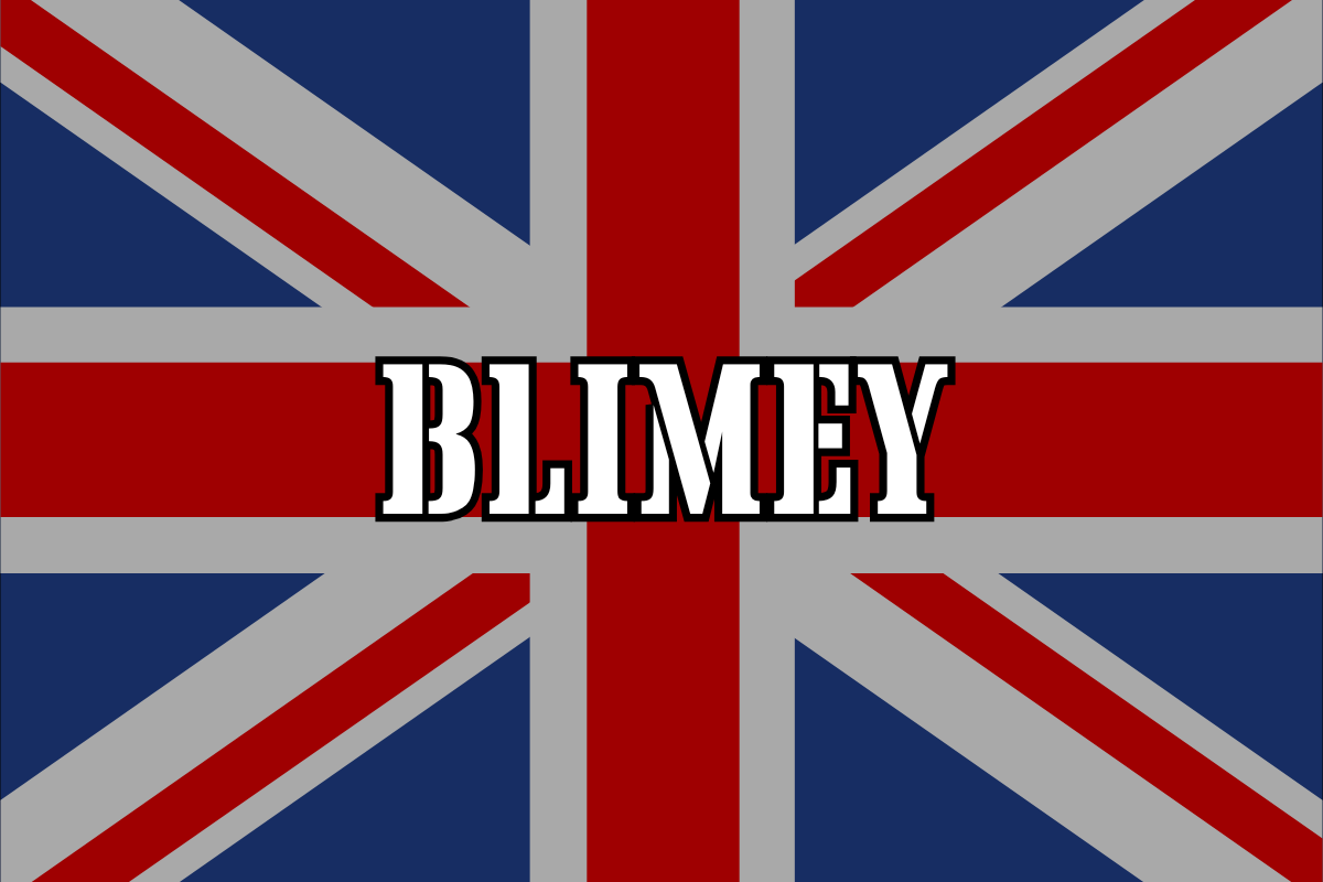 British Slang For Surprised