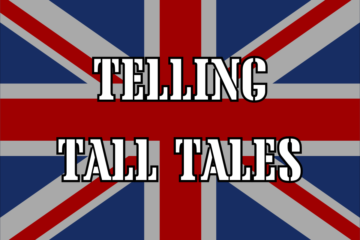British Slang For Lying