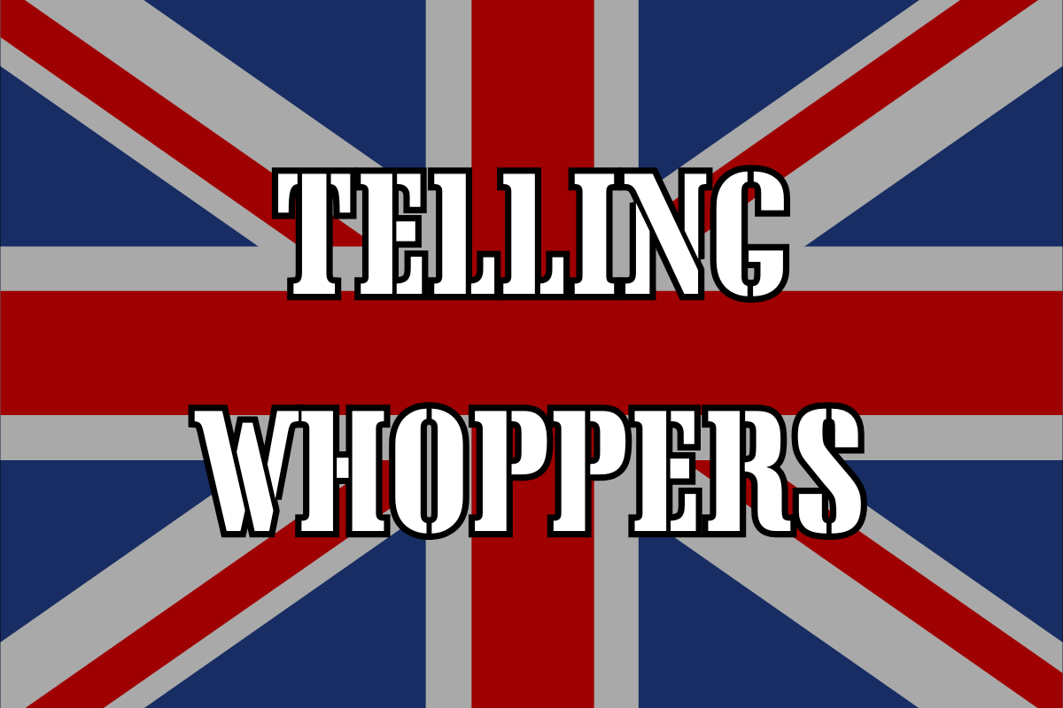 British Slang For Lying