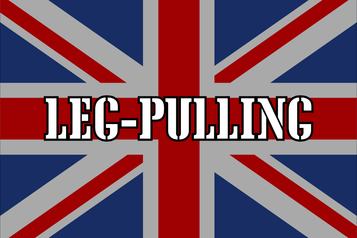 British Slang For Lying