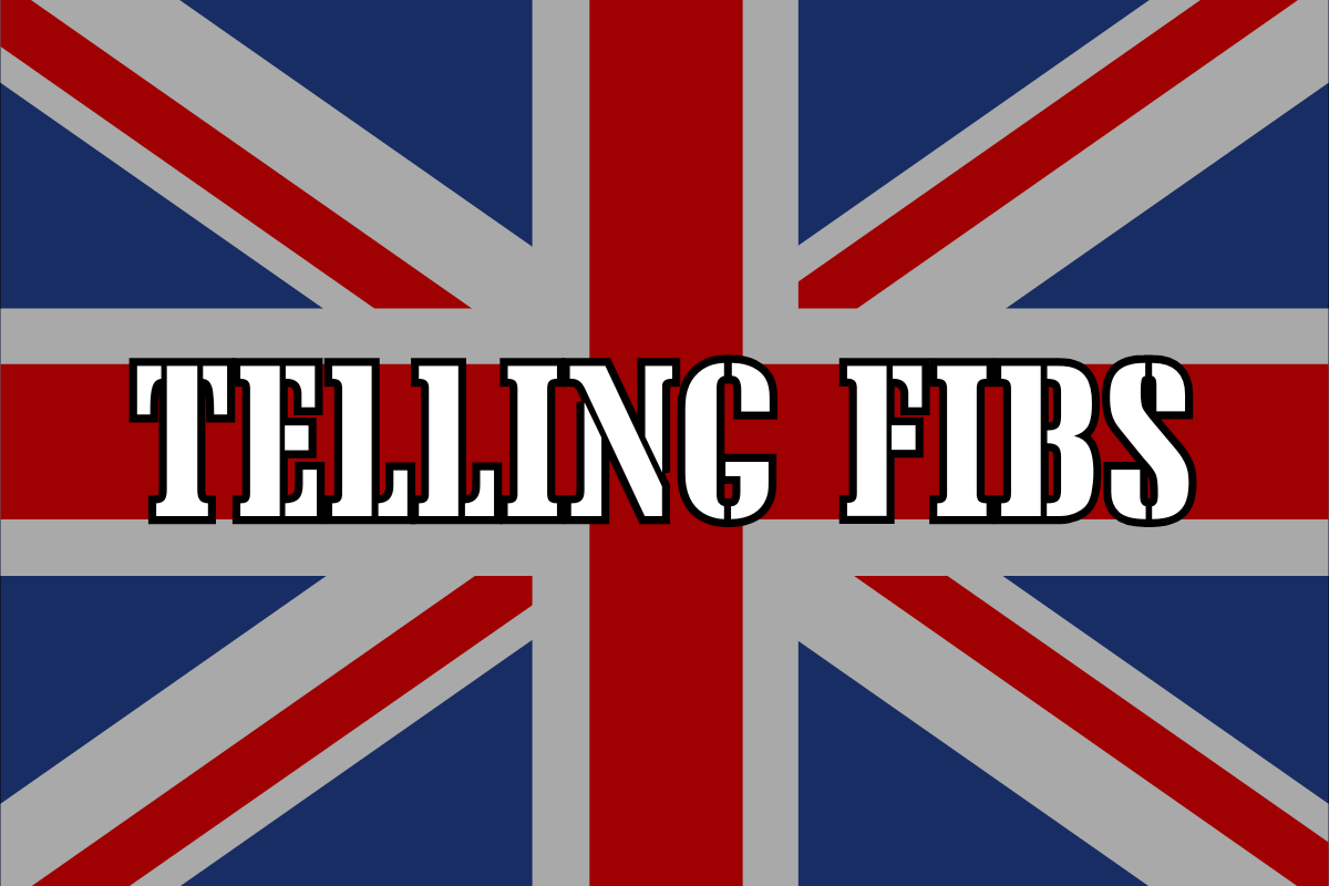 British Slang For Lying
