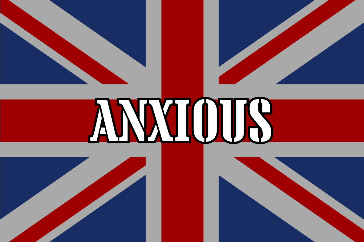 British Slang For Worried